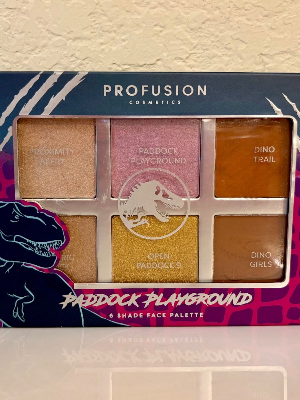 New Jurassic World x Profusion Face Powder Palette in Paddock Playground